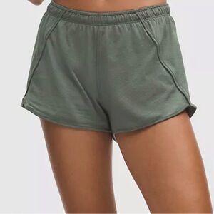Lululemon Athletica Olive Athletic Shorts